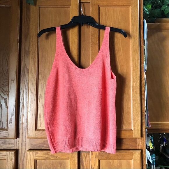 Gibsonlook Double V Ribbed Sweater Tank - M - Picture 7 of 11